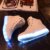 Gaorui Damen High-Top LED Light Glow Sneaker Multi-Color-Blink Turnschuhe Sportsschuhe USB Aufladen Gebühre Weiß für Unisex-Erwachsene Herren Damen - 3