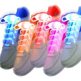 LED Schnürsenkel 10st Glowing Flash LED Blinklicht Leuchte Schuhbänder Schnürsenkel für Hip-hop Tanzen Party Disco Karneval Fashing - 1