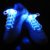 LED Schnürsenkel 10st Glowing Flash LED Blinklicht Leuchte Schuhbänder Schnürsenkel für Hip-hop Tanzen Party Disco Karneval Fashing - 5
