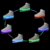 LeKuni Unisex LED Schuhe Leuchtschuhe 2017 Verbesserung 7 Farbe Blinkende Leuchtende Light Up High Top Sneakers(36,Schwarz) - 6