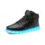 LeKuni Unisex LED Schuhe Leuchtschuhe 2017 Verbesserung 7 Farbe Blinkende Leuchtende Light Up High Top Sneakers(36,Schwarz) - 1