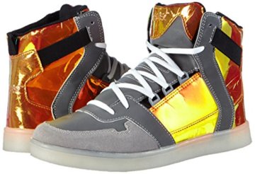 Nat-2 LED Metallic, Herren Hohe Sneakers, Orange (orange iridescent), 46 EU (11 Herren UK) - 5
