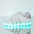 Bruce Lin-UK Damen Jungen Mädchen LED Schuhe Blinkende Leuchtschuhe 7 Farbe USB Aufladen LED Sportschuhe Farbwechsel Light up Low Top Sneaker Turnschuhe - 2