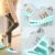 Bruce Lin-UK Damen Jungen Mädchen LED Schuhe Blinkende Leuchtschuhe 7 Farbe USB Aufladen LED Sportschuhe Farbwechsel Light up Low Top Sneaker Turnschuhe - 7