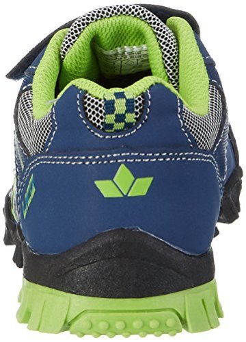 Lico Jungen MONSTERTRUCK V Blink Low-Top, Blau (Marine/Lemon), 27 EU - 2