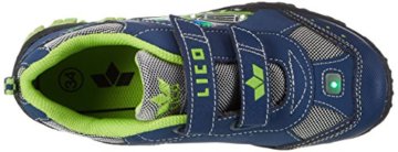 Lico Jungen MONSTERTRUCK V Blink Low-Top, Blau (Marine/Lemon), 27 EU - 7