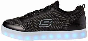 Skechers Jungen Energy Lights - Circulux Sneaker, Schwarz (Black Blk), 36 EU - 5